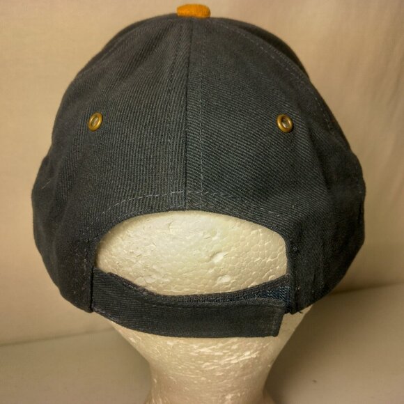 Australia Kangaroo Crossing Cap Hat Blue Soft Canvas Suede Brim Aussie Outback - Picture 8 of 13